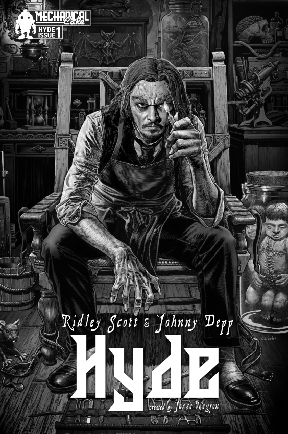 Hyde Comic, Volume 1, Issue 1, Black and White